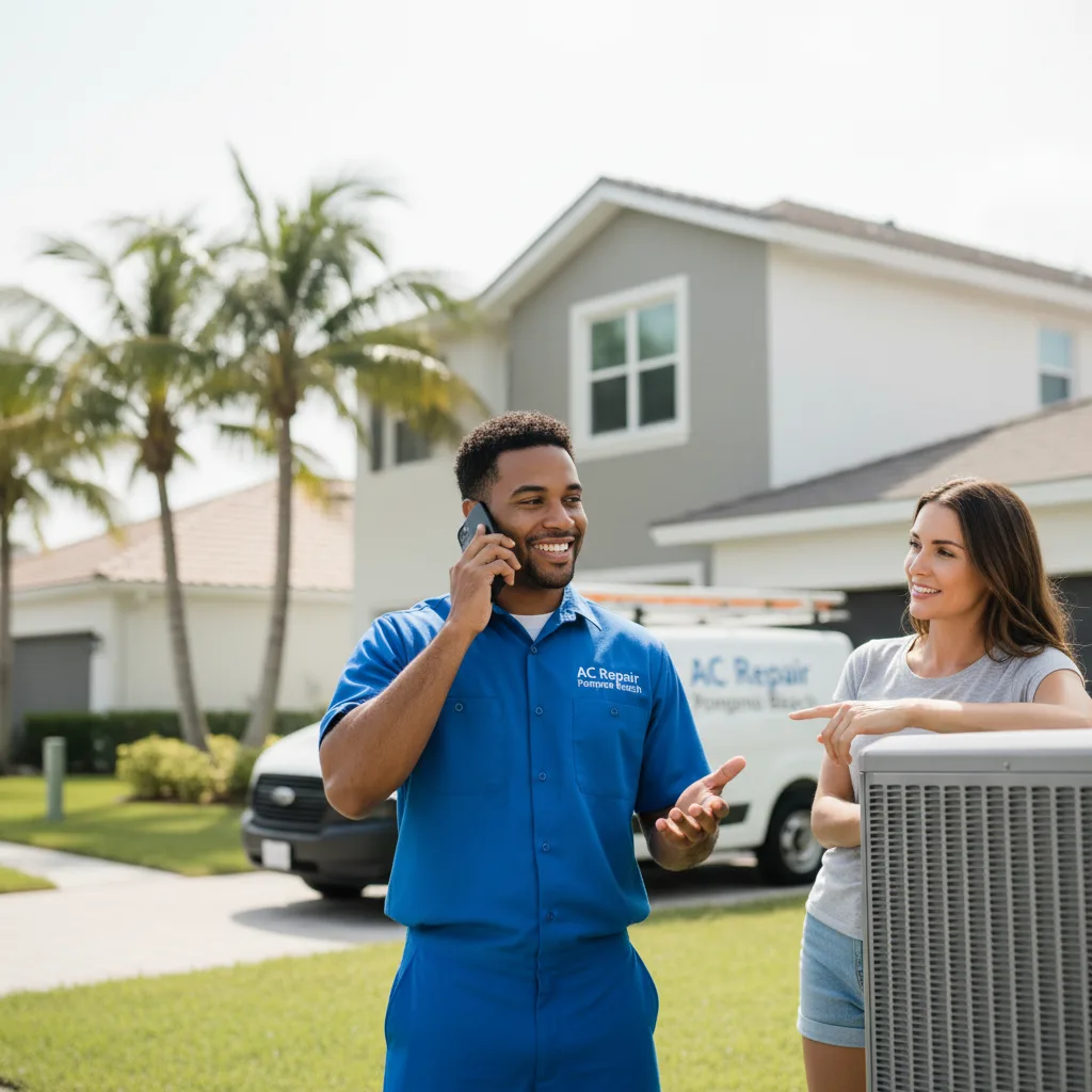 AC Repair Pompano Beach customer support in Illinois City